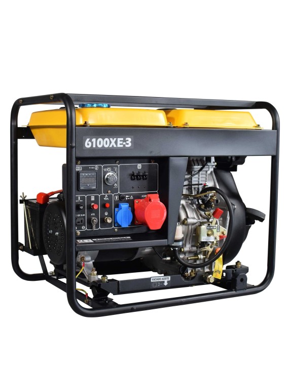 Generador Diesel de 5.5kW Trifasico KOMPAK NT6100XE-3 - Ademax España