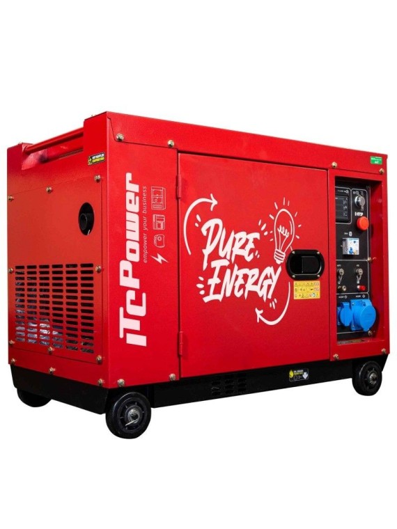 Generador Diésel Edición Especial KOMPAK / ITC-Power 8000D de 6300W
