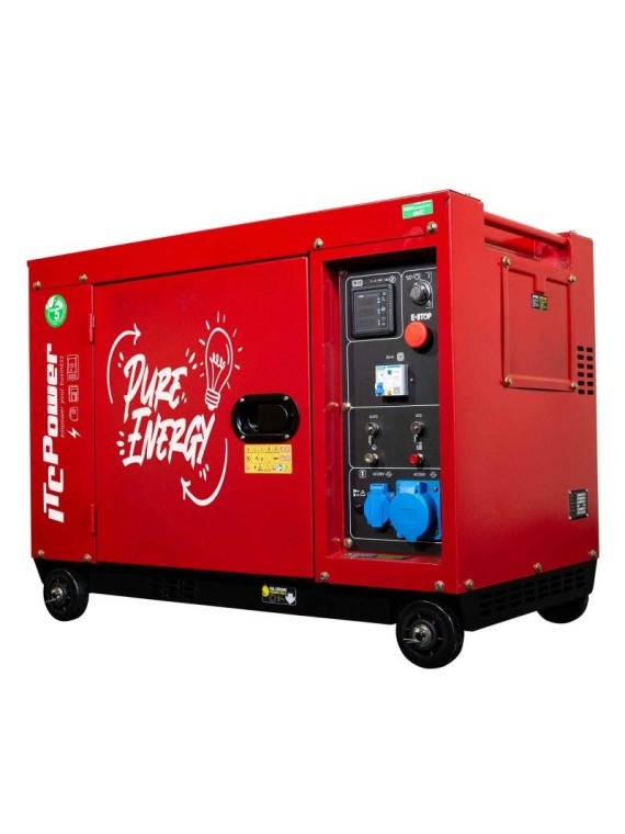 Generador Diésel de 6.3kW ed Especial KOMPAK/ITC-Power - Ademax España