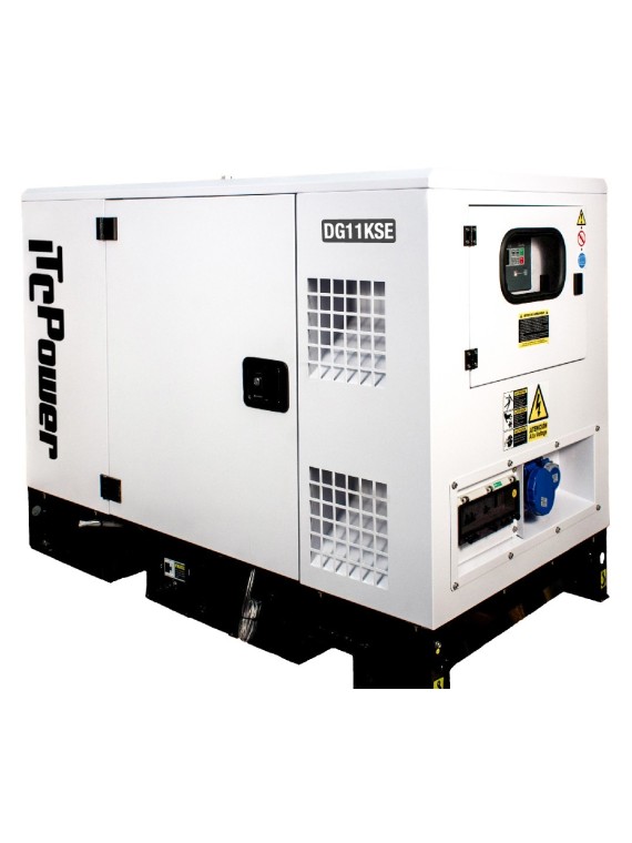 Grupo Electrógeno Insonorizado ITC-Power DG11KSEM de 11KW