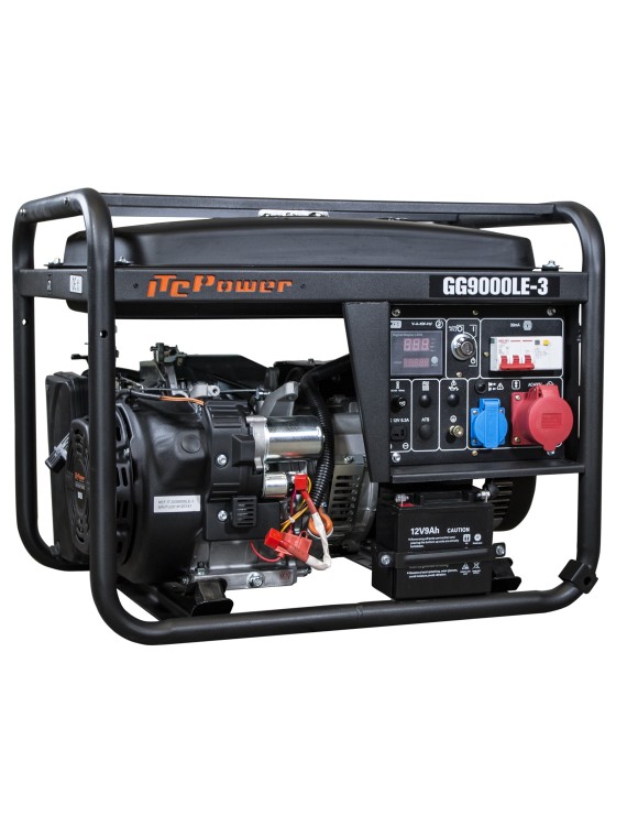 Generador Gasolina Trifasico ITC POWER GG9000LE-3 de 8,3kVA