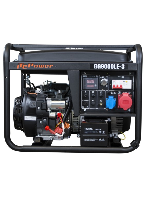 Generador Gasolina de 8,3kVA ITC POWER GG9000LE-3 - Ademax España