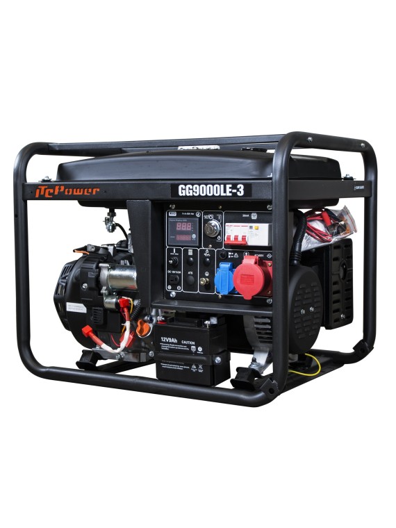 Generador Gasolina de 8,3kVA ITC POWER GG9000LE-3 - Ademax España