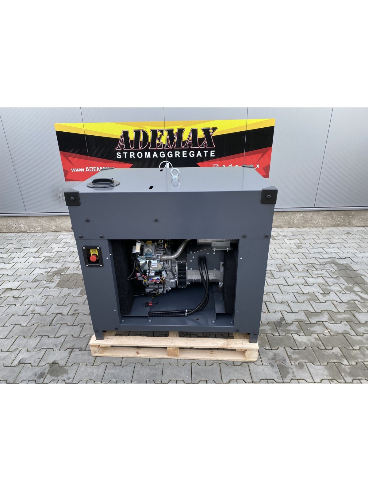 Generador Gasolina de 19,5kVA FOGO VANGUARD 20000CRA - Ademax España