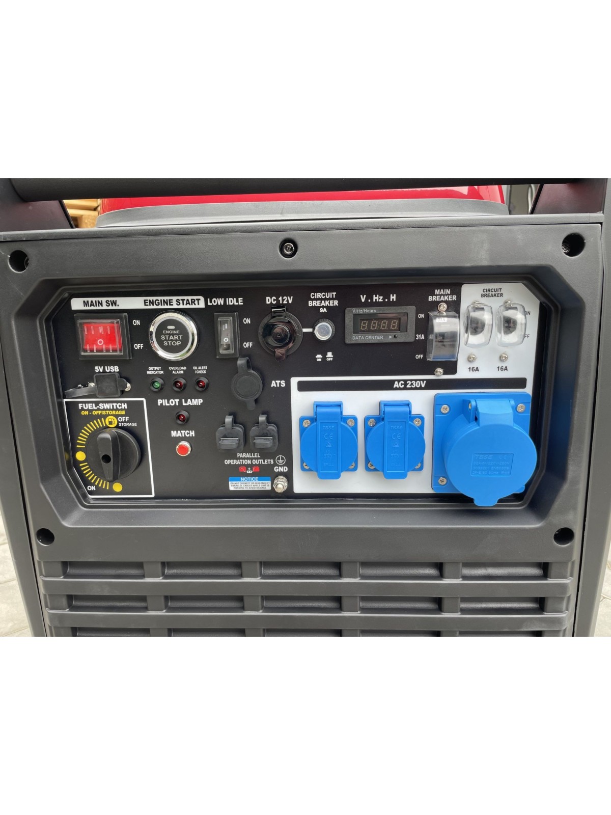 Generador Inverter de 7500W Gasolina Ai Power SC8000i - Ademax España