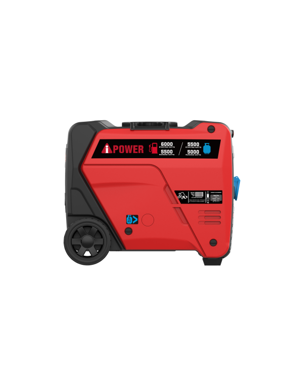 Generador Inverter de 6000W Gas (Propano) y Gasolina A - Ademax España