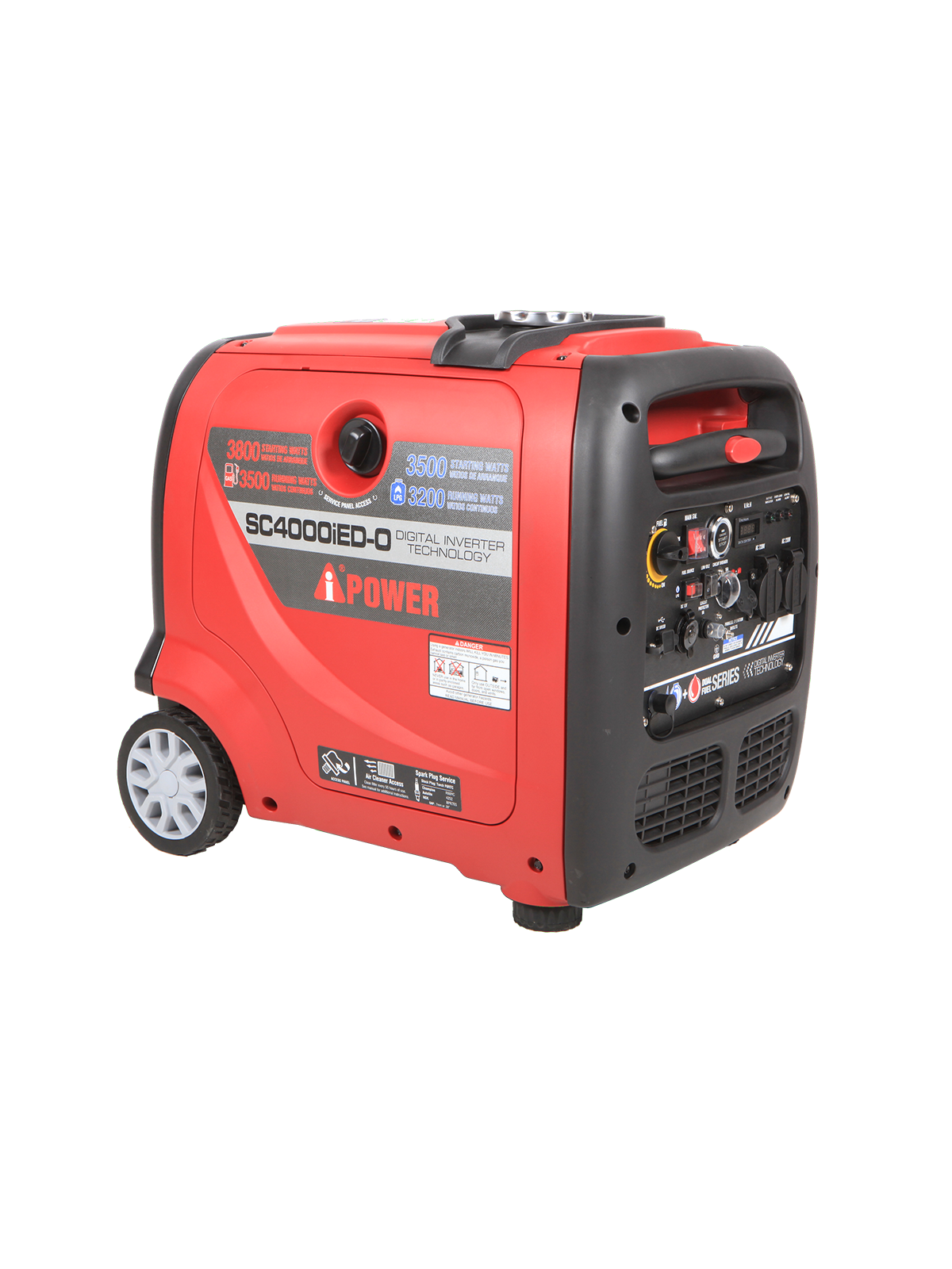 Generador de 3800W Gas y Gasolina Ai Power SC4000iED-O - Ademax España