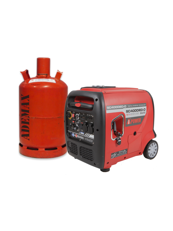 Generador de 3800W Gas y Gasolina Ai Power SC4000iED-O - Ademax España
