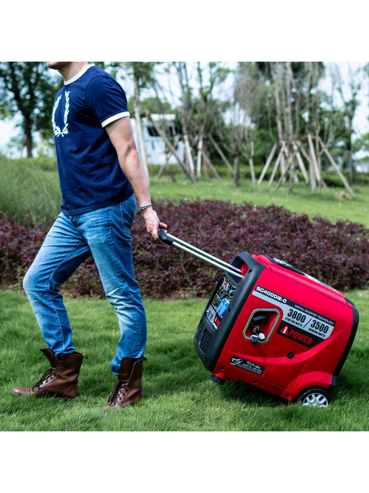 Generador Gasolina Ai Power SC4000iE-O de 3800W - Ademax España