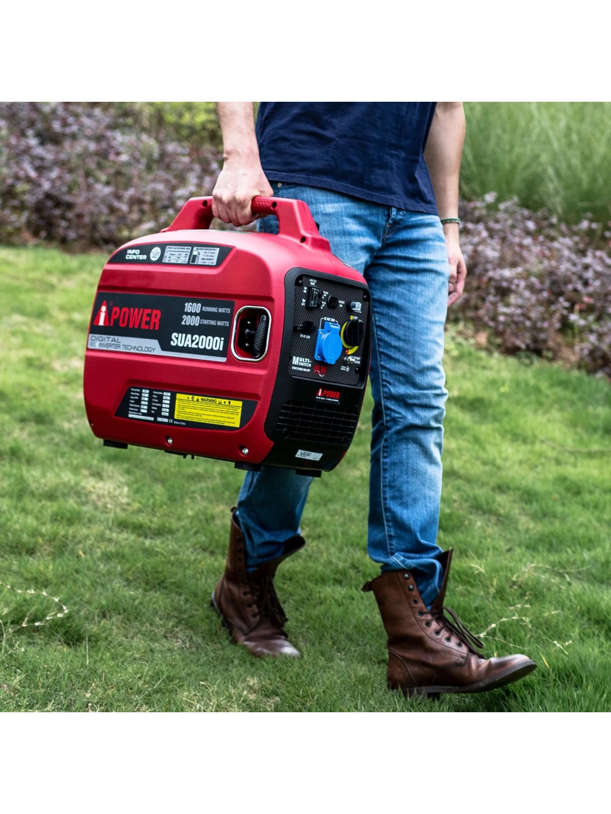 Generador Inverter Gasolina de 2000W Ai Power SUA2000i - Ademax España