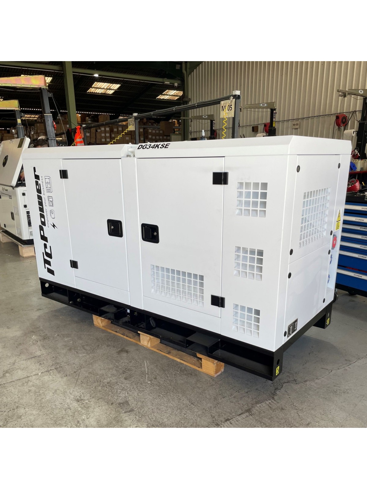 Grupo Electrógeno Industrial 34kVA Diesel ITCPower - Ademax España