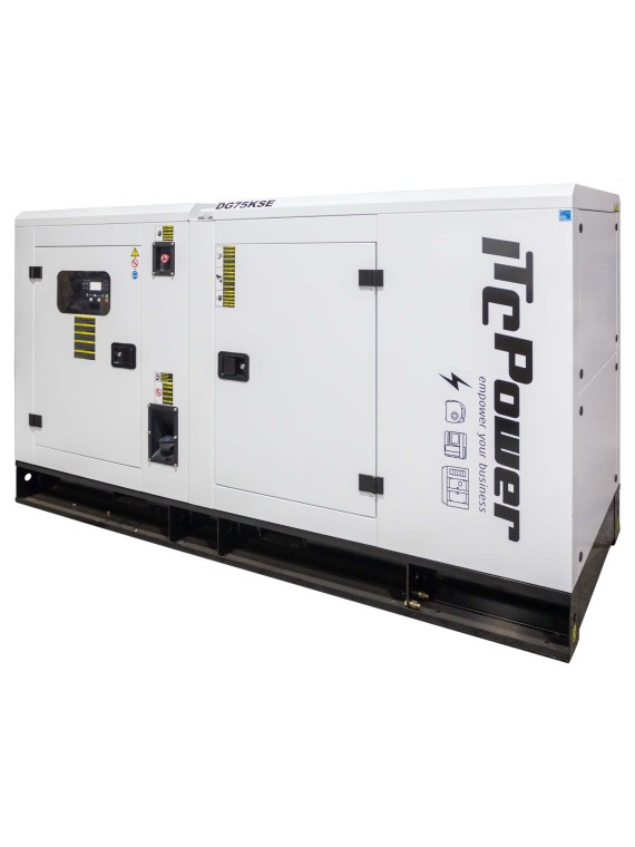 Grupo Electrógeno 72kVA Diésel ITC Power DG75KSE - Ademax España