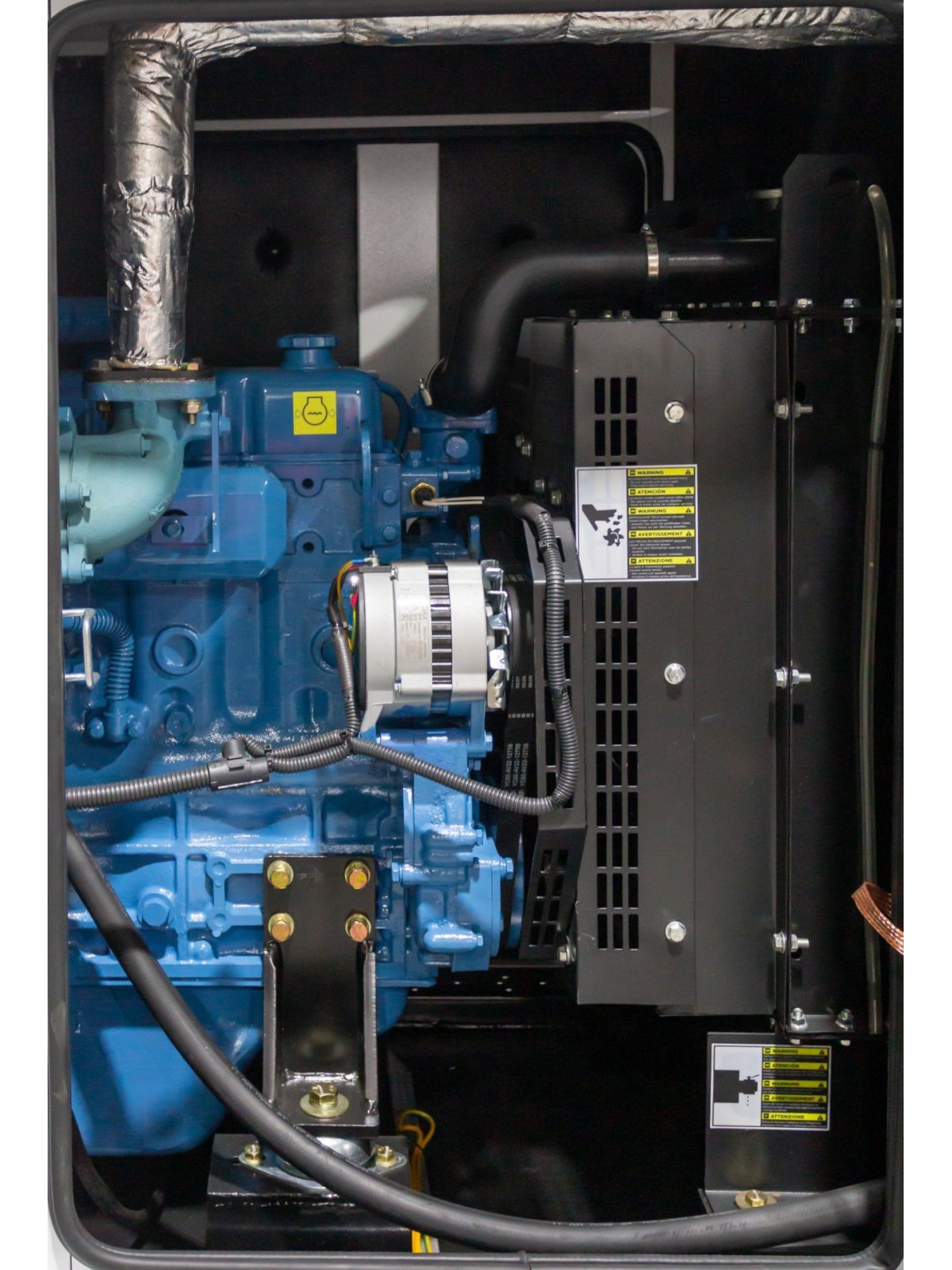 Grupo Electrógeno 72kVA Diésel ITC Power DG75KSE - Ademax España