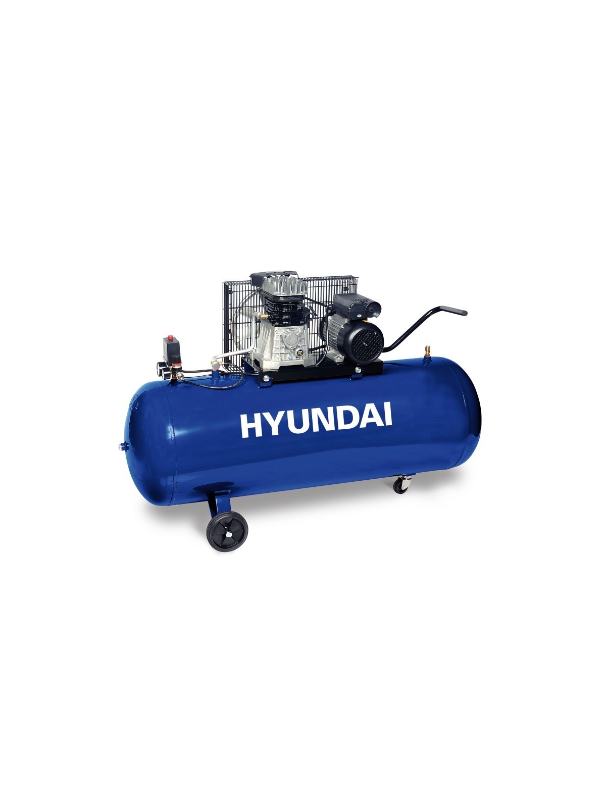 Compresor Trifasico de 200L HYUNDAI Pro HYACB200-31T - Ademax España