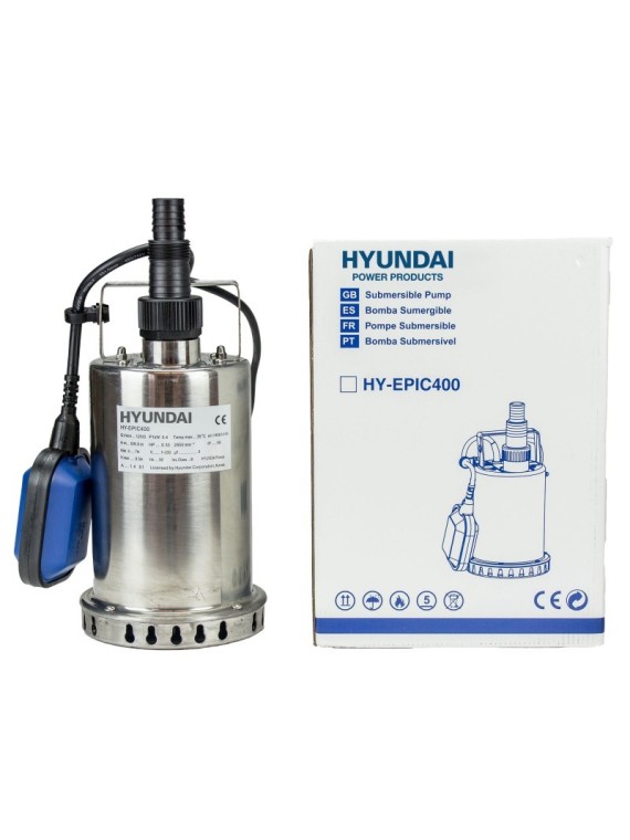 Bomba Sumergible HYUNDAI HY-EPIC400 - Ademax España