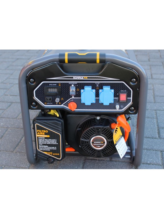 Generador Gas y Gasolina de 3300W KOMPAK K4000S-DF - Ademax España