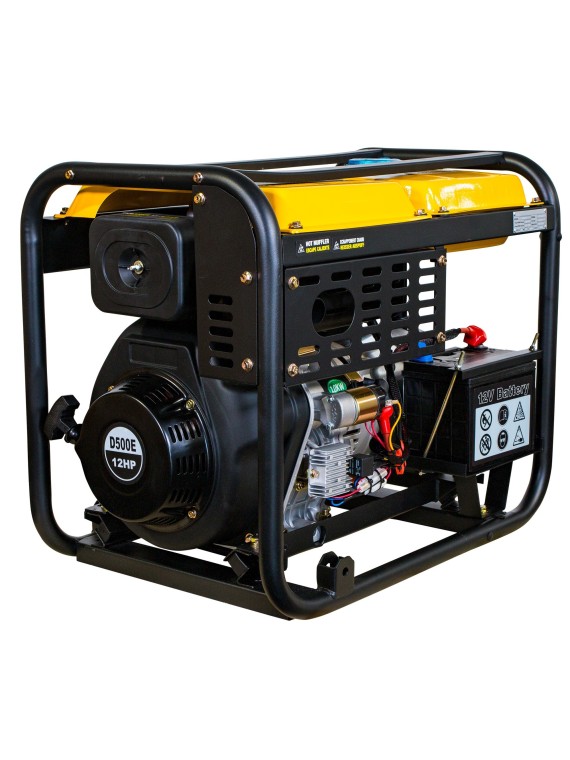 Generador Diésel Trifasico de 8,1kVA KOMPAK K8000LET - Ademax España