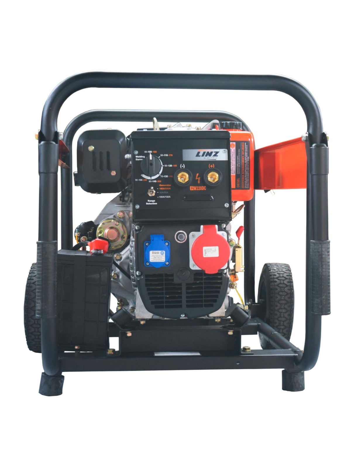 Motosoldadora Diésel ITCPower DGW220E-DC3 - Ademax España