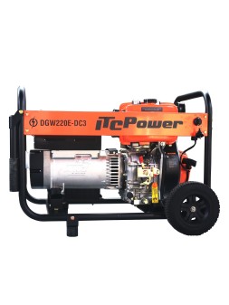 Motosoldadora Diésel ITCPower DGW220E-DC3 - Ademax España