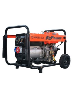 Motosoldadora Diésel ITCPower DGW220E-DC3 - Ademax España