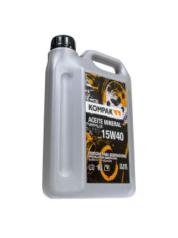 Aceite de 2 litros KOMPAK 15W40 - Especial para Motores Diesel y Gasolina - Ademax España