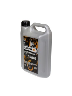 Aceite de 2 litros KOMPAK 15W40 - Especial para Motores Diesel y Gasolina - Ademax España