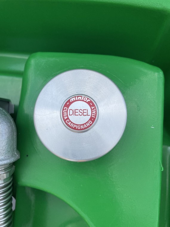 Estación de servicio móvil Tanque de combustible de 430L con Bomba de tanque