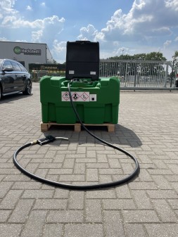 Estación de servicio móvil Tanque de combustible de 430L con Bomba de tanque