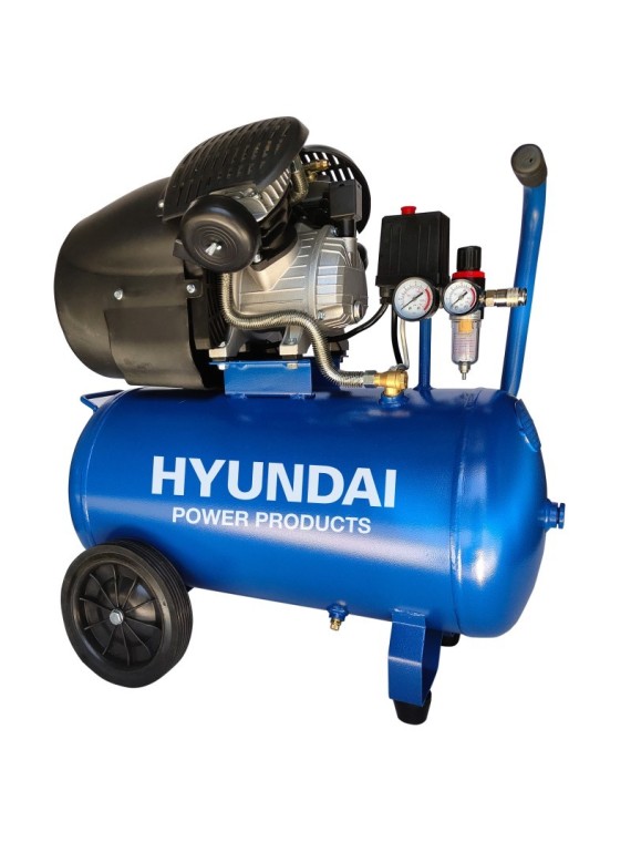 Compresor de 50L Monofasico HYUNDAI HYAC50-31V - Ademax España