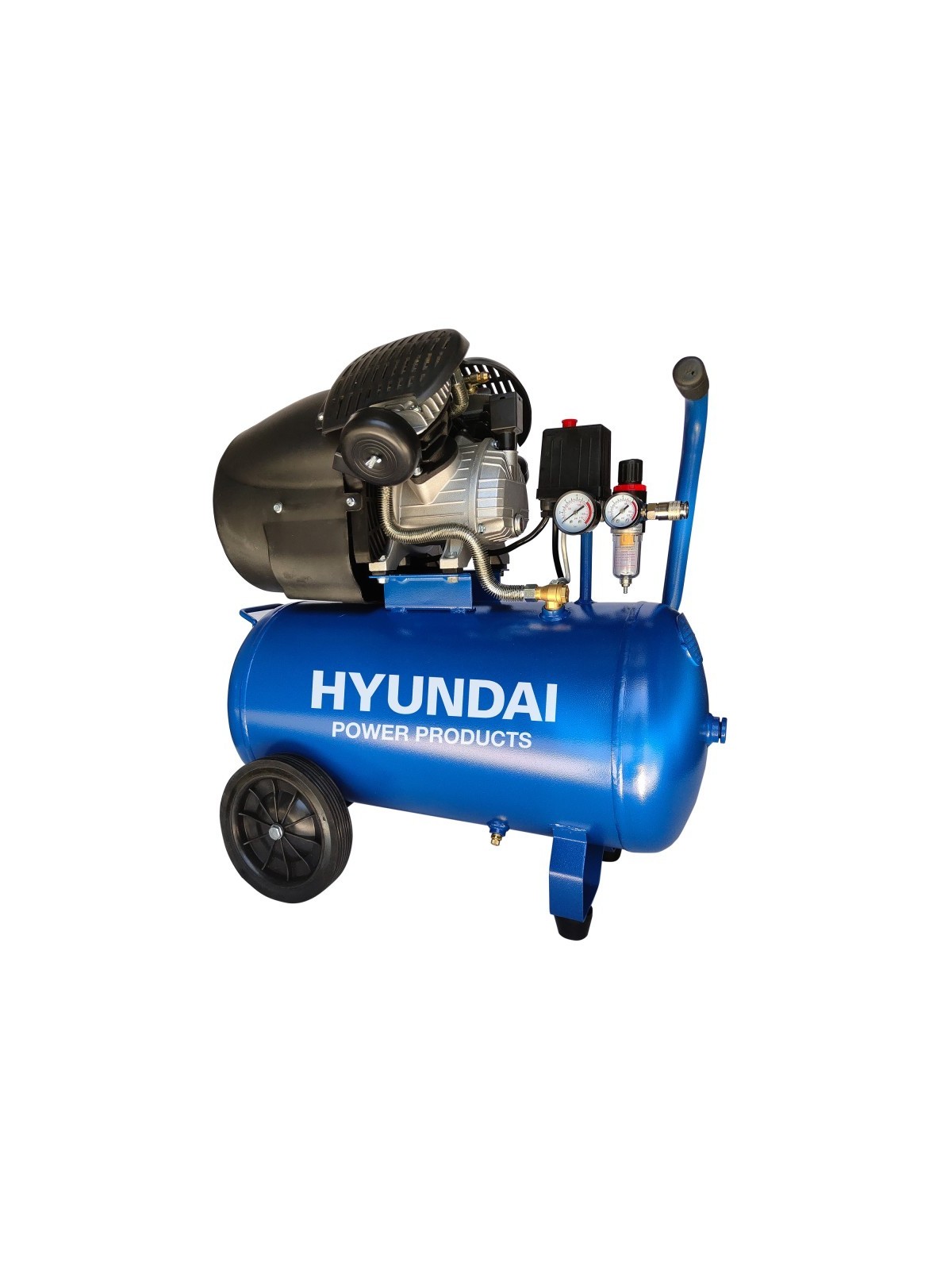 Compresor de 50L Monofasico HYUNDAI HYAC50-31V - Ademax España