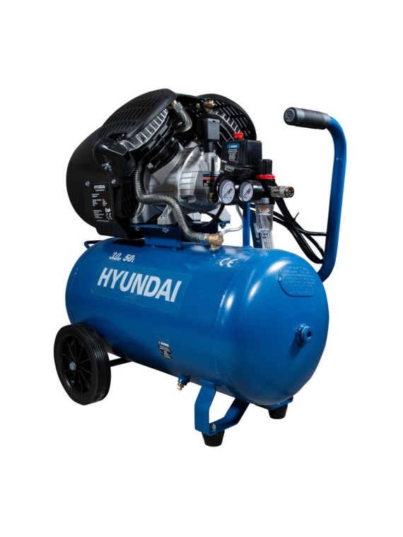 Compresor de 50L Monofasico HYUNDAI HYAC50-31V - Ademax España