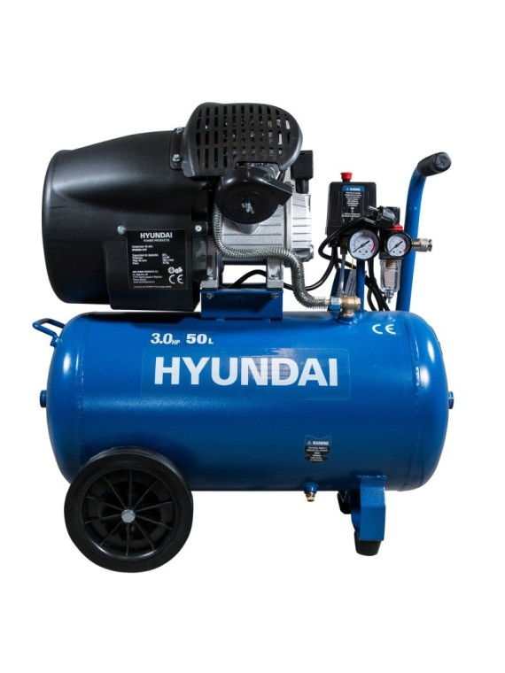 Compresor de 50L Monofasico HYUNDAI HYAC50-31V - Ademax España