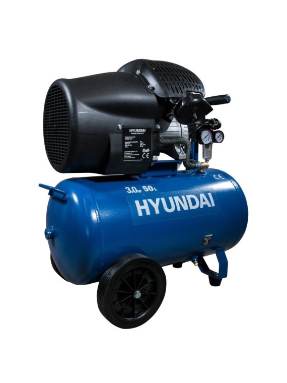Compresor de 50L Monofasico HYUNDAI HYAC50-31V - Ademax España