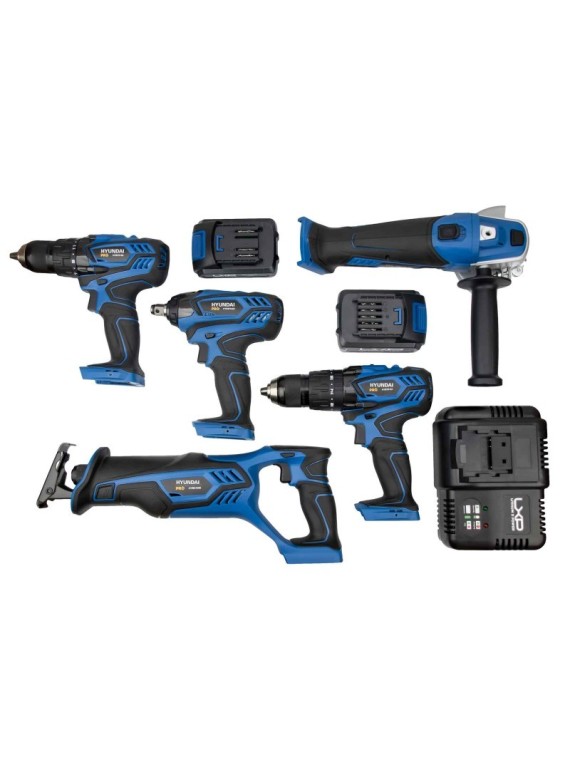 Kit de 5 herramientas a Bateria de HYUNDAI HY-COMBO-5 - Ademax España