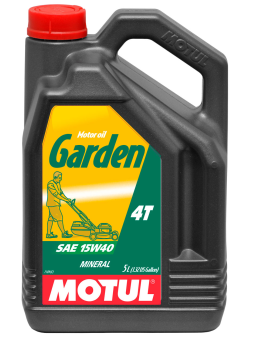 ACEITE GARDEN 4T MOTUL 15W40 - 5L Gasolina y Diesel - Ademax España