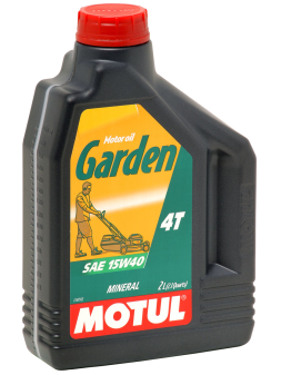 ACEITE MOTUL GARDEN 4T 15W40 - 2L Gasolina y Diesel - Ademax España