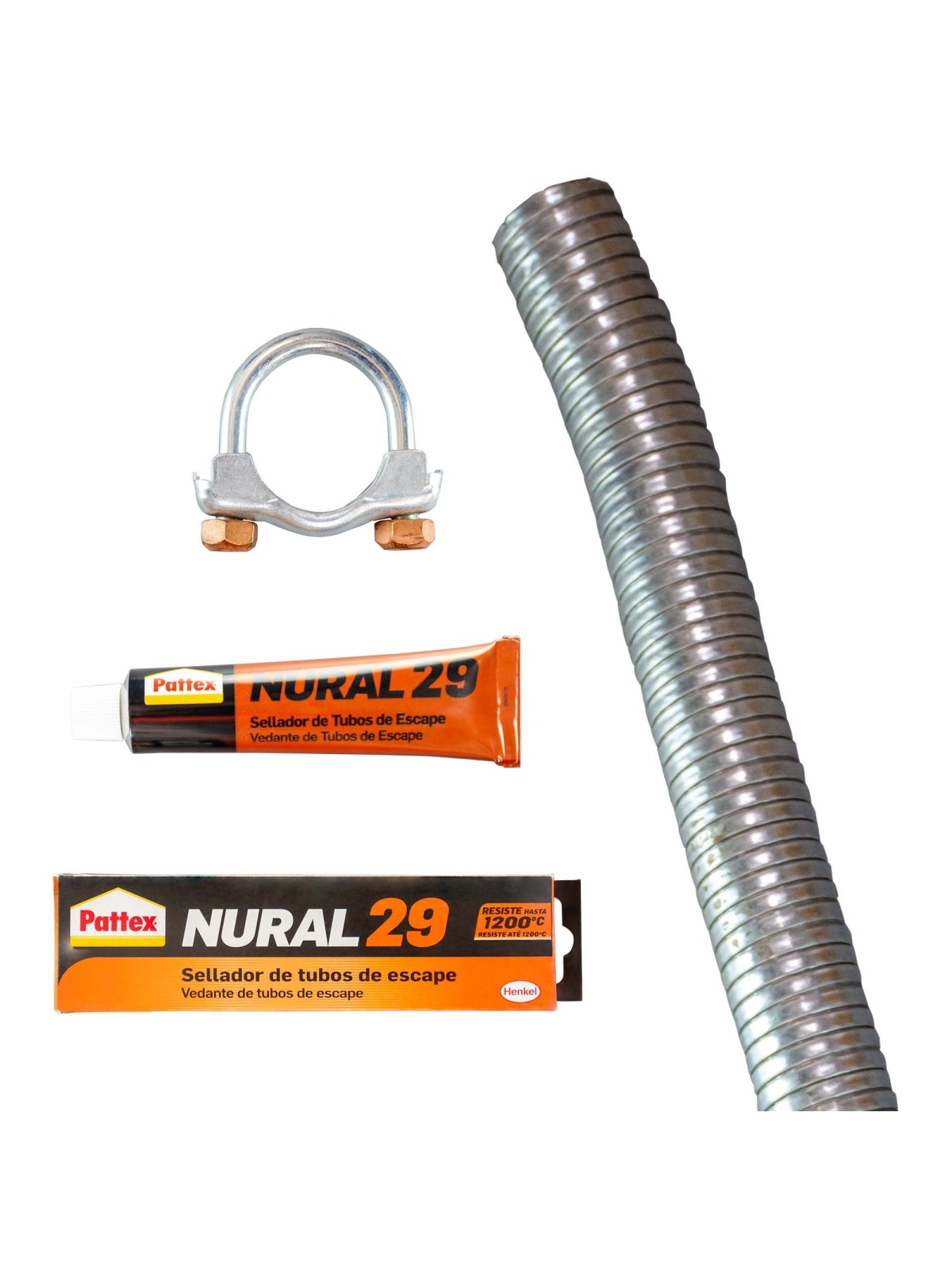 Kit alargador salida de humos para generadores diésel de 3000rpm