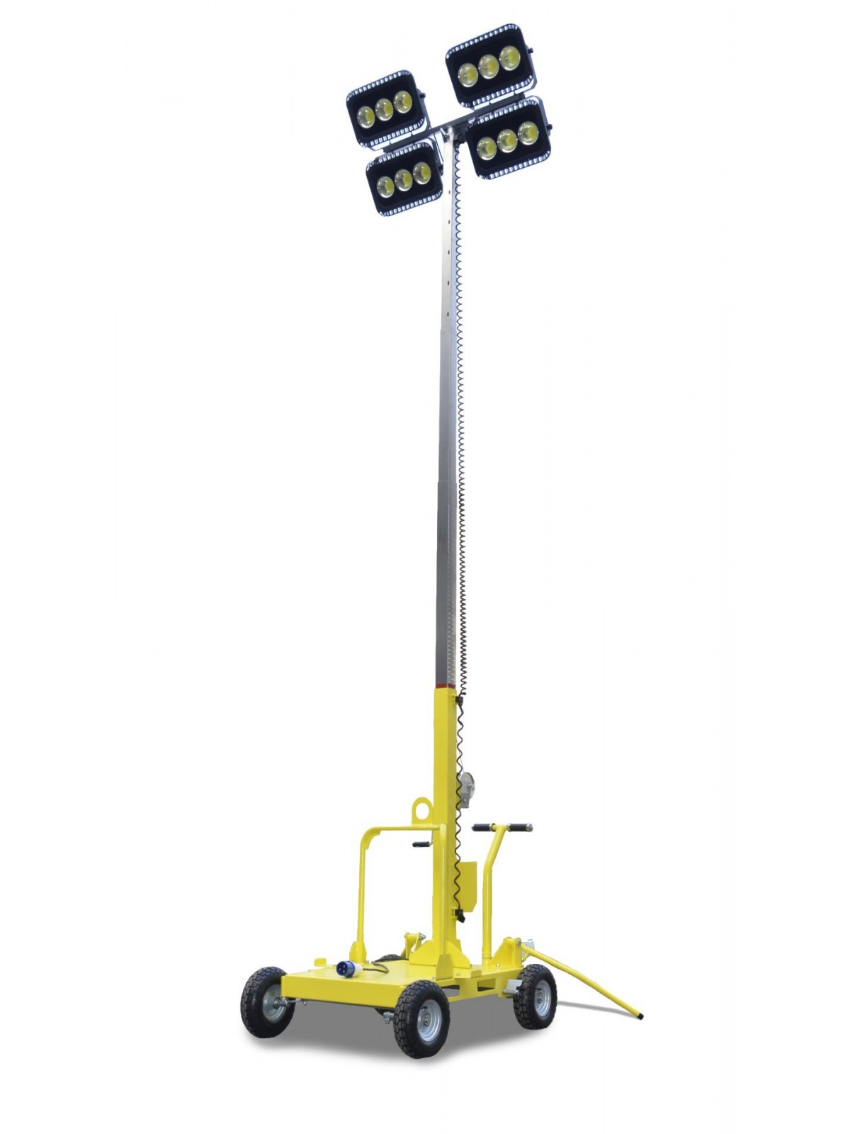Torre de luz KOMPAK LT800-LED para iluminar 3.000 m² - Ademax España