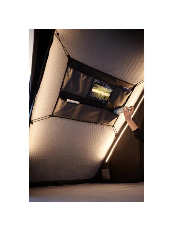 Tienda Triangular CUMARU LIGHT Negro-Gris de VICKYWOOD - Ademax España