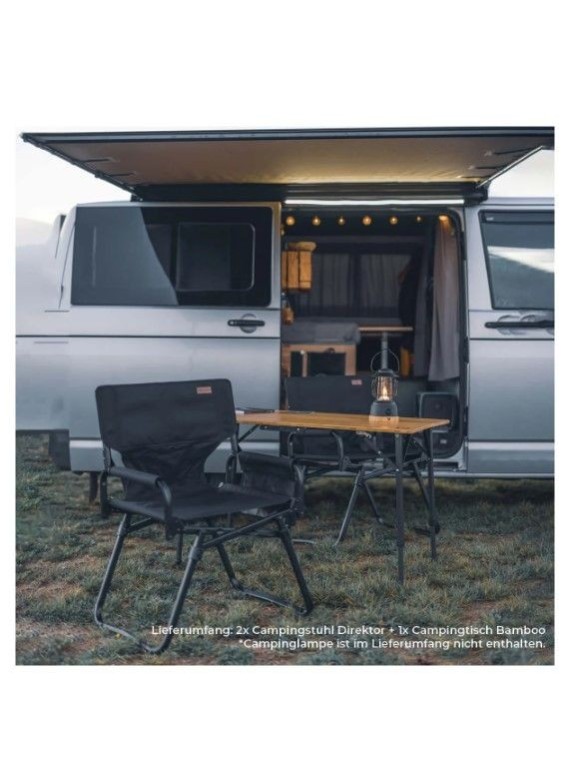 Juego de sillas y mesa de camping premium de Vickywood - Ademax España