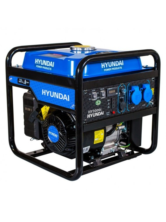 Generador Inverter de 3000W Monofásico HYUNDAI HY3000I - Ademax España
