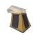 Toldo bajo 180cm para Tienda de techo BIG WILLOW 160 ECO de VICKYWOOD Caqui