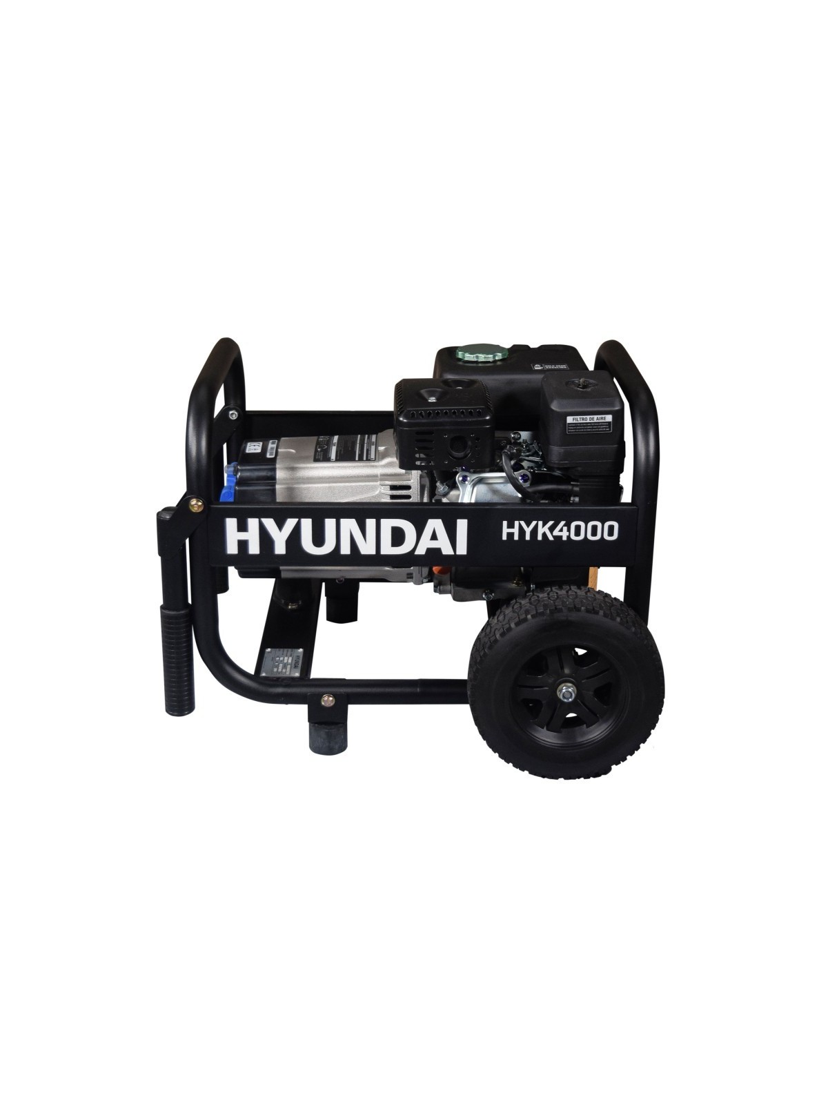 Generador Gasolina de 2.2kW Monofasico HYUNDAI HYK4000 - Ademax España