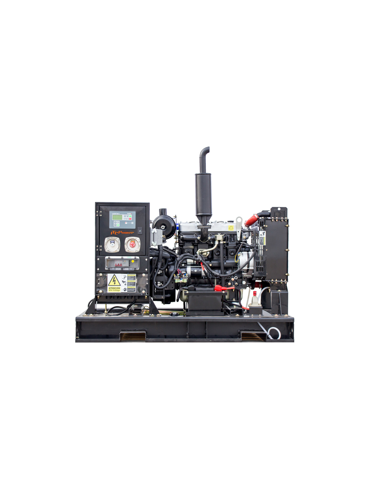Grupo Electrógeno Diesel de 110kVA ITCPower DG110KE - Ademax España