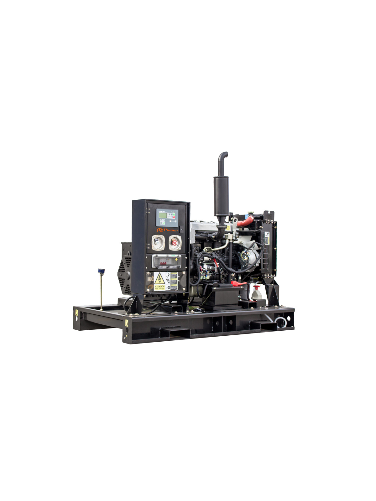 Grupo Electrógeno Trifásico de 16,5kVA ITCPower Abierto DG16KE - Ademax España