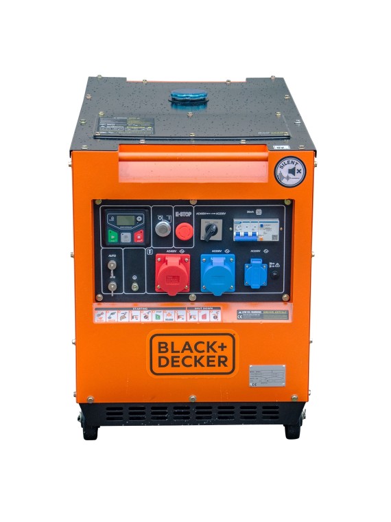 Generador Diésel de 8kVA Black + Decker BXGND79 - Ademax España