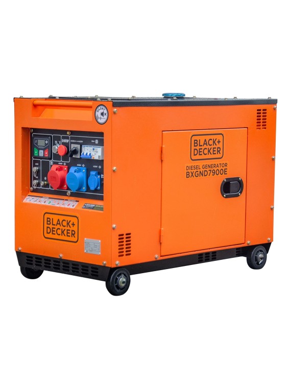 Generador Diésel de 8kVA Black + Decker BXGND79 - Ademax España