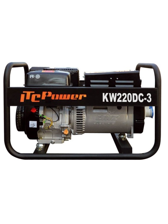 Motosoldadora Trifásica ITCPower con alternador LINZ - Ademax España