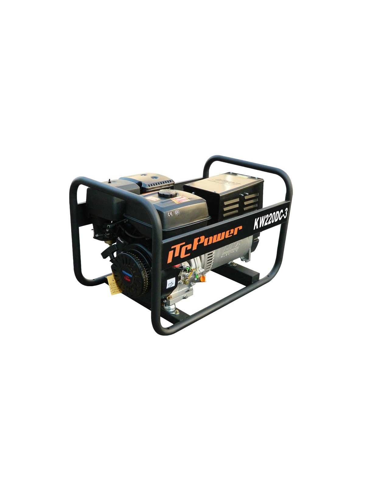 Motosoldadora Trifásica ITCPower con alternador LINZ - Ademax España