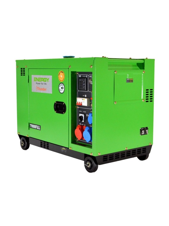 Generador FULL POWER Diesel de 9kVA ENERGY T9000FULL